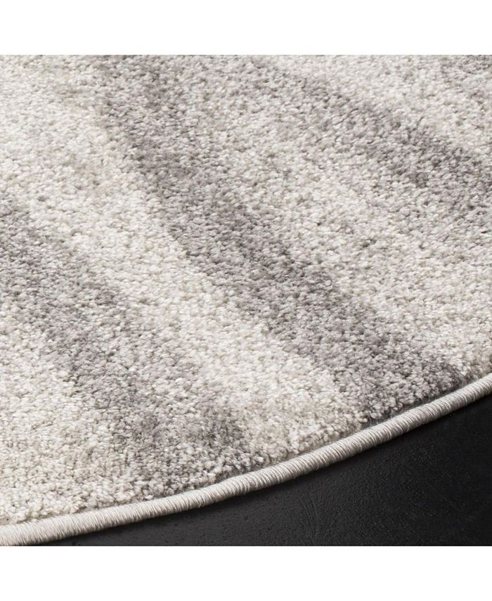 Safavieh Adirondack Cream and Gray 6' x 6' Round Area Rug Macy's