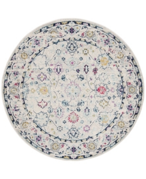 Safavieh Madison Light Gray and Fuchsia 6'7