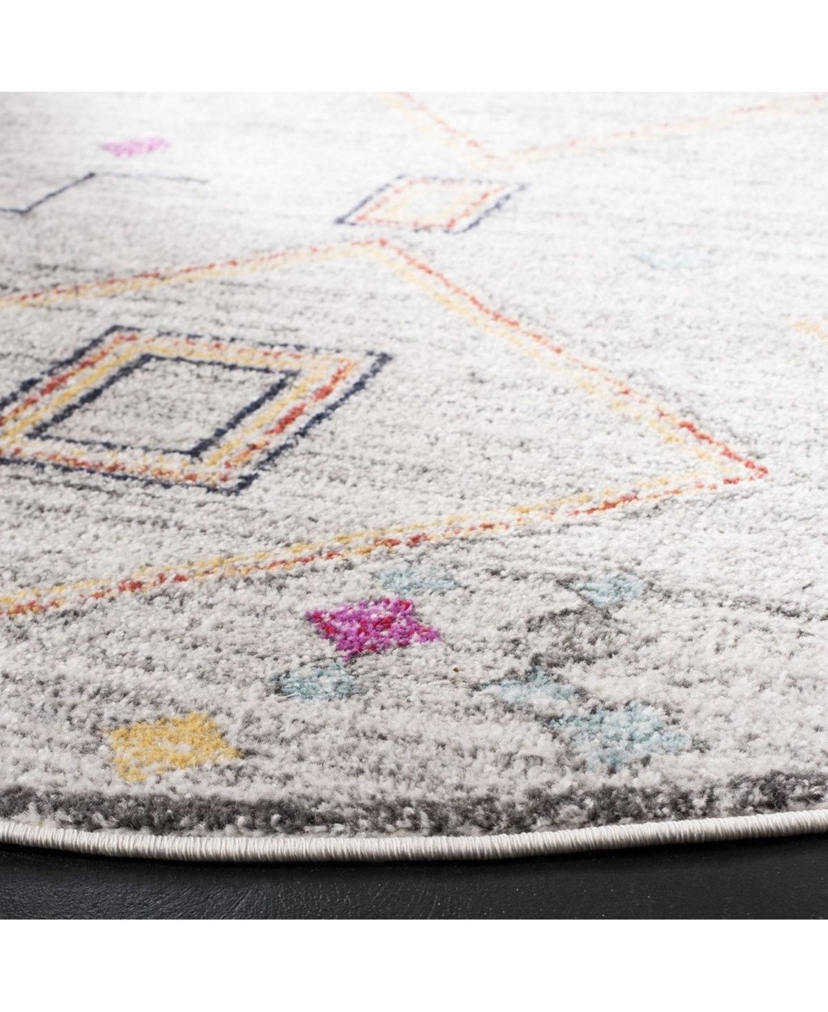Safavieh Adirondack 208and Red x Sisal Weave Area Rug - Light Gray