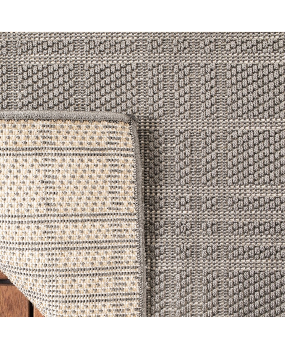 Safavieh Bermuda BMU802Sisal Weave Rug - Gray