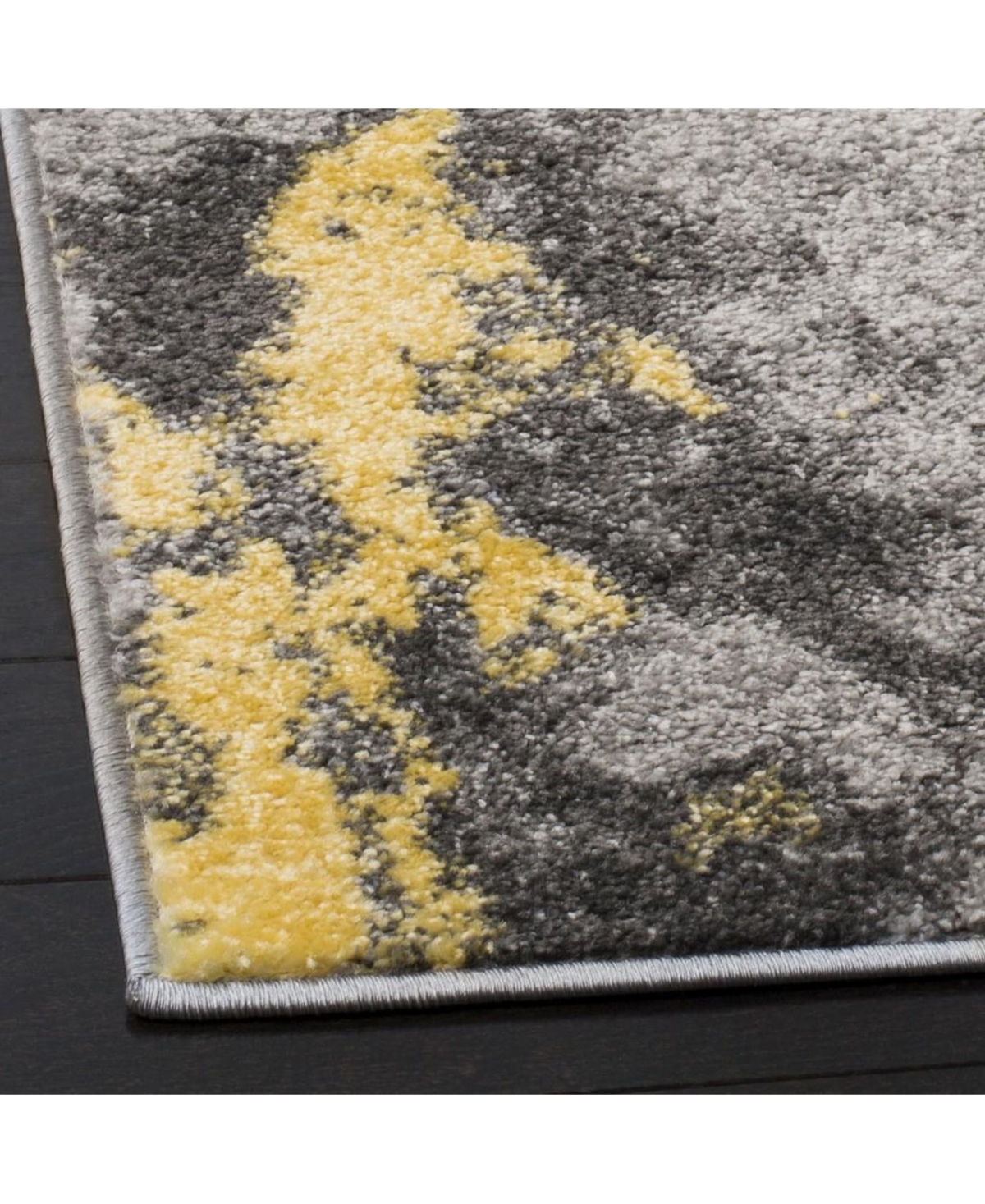 Safavieh Adirondack 134and Yellow Area Rug - Gray