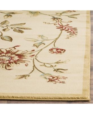Lyndhurst LNH552 Ivory and Multi 5'3" x 7'6" Area Rug