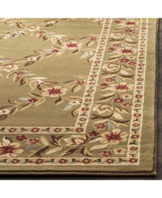 Lyndhurst LNH557 Green 5'3" x 7'6" Area Rug