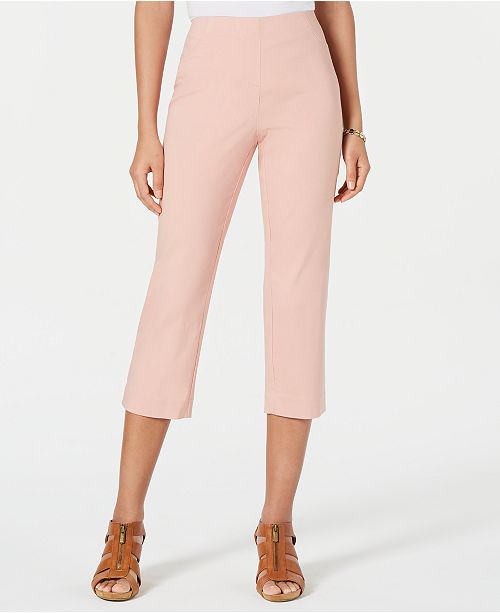 Style & Co PullOn Capri Pants In Regular & Petite Sizes, Created for