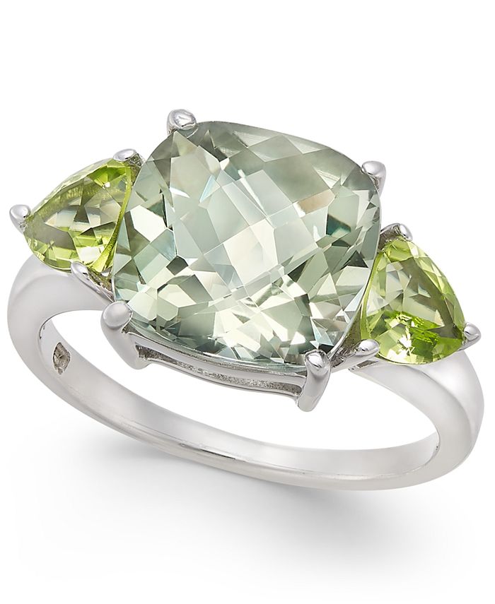 Macy's peridot rings sale
