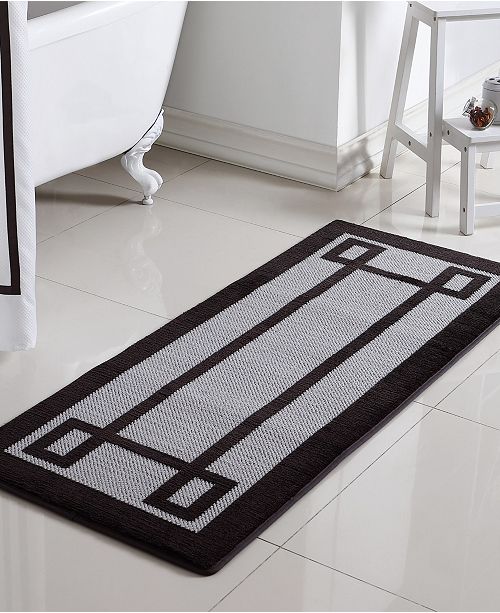 Vcny Home Greek Key Memory Foam 24 X 60 Bath Runner Reviews