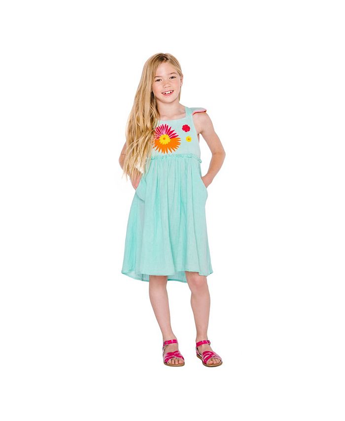 Masala Baby Girls Diya Dress Flower - Macy's