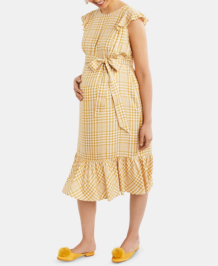 Motherhood Maternity Ruffled Dress Macy's
