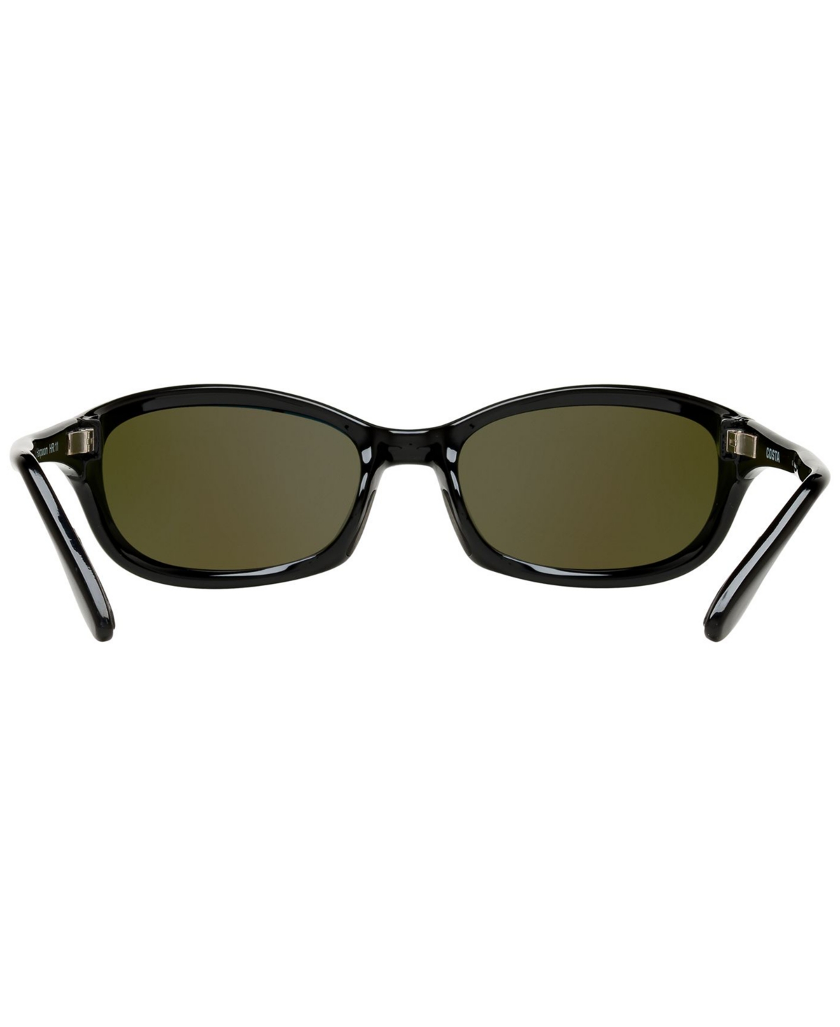 Costa Del Mar Polarized Sunglasses, Harpoonp In Black Shiny,blue Polar