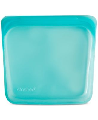 Stasher Stasherbag Reusable Sandwich Bag Aqua Macy s