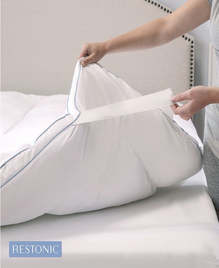 Restonic CLOSEOUT! 3" Memory Fiber/Memory Foam Hybrid Full Mattress