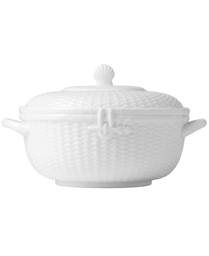Wedgwood Dinnerware, Nantucket Basket Covered Vegetable Bowl Macy's
