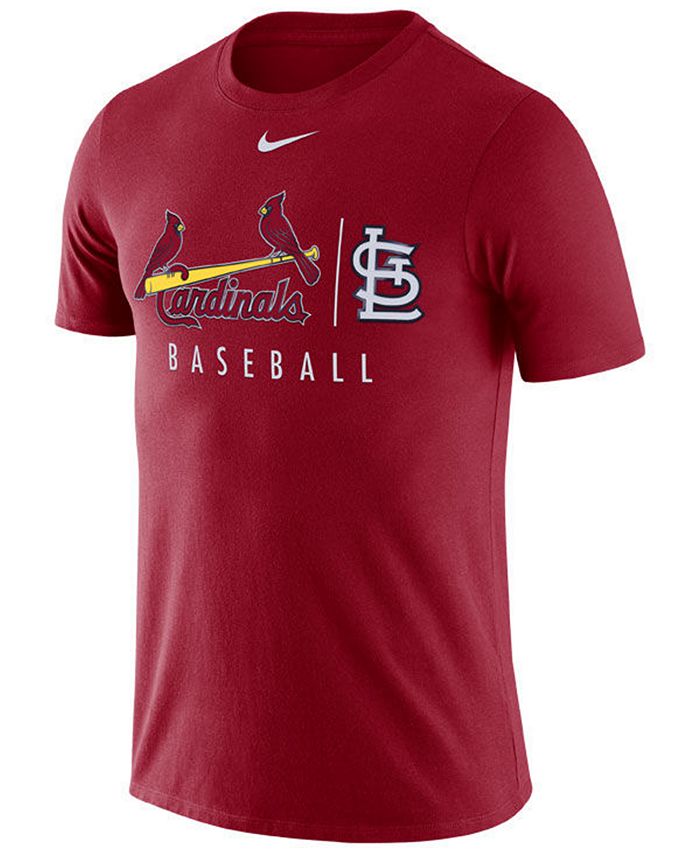 Nike Men's St. Louis Cardinals Dri-FIT Practice T-Shirt - Macy's