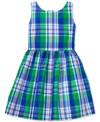 macys plaid dress