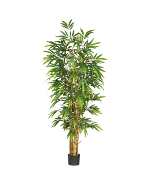NEARLY NATURAL 6' BELLY FAUX SILK TREE 