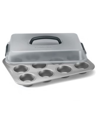 Calphalon Nonstick Calphalon Cupcake Pan With Cover Calphalon
