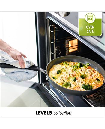 Levels Stainless Steel Stackable Ceramic Nonstick 6-Piece Cookware