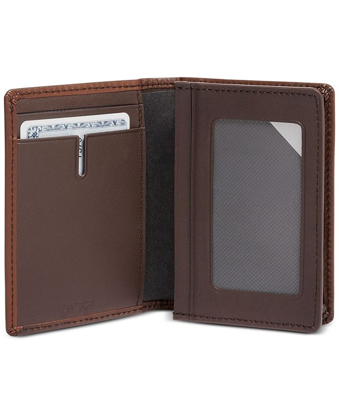 Tumi Men's Nassau Gusseted Leather Card Case Macy's