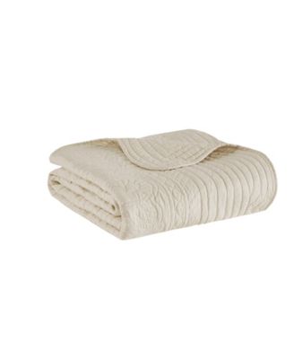 Tuscany Scalloped-Edge Throw, 60" x 72"