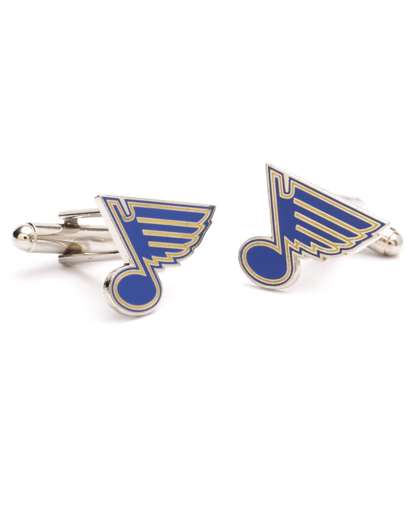 Мужские запонки Cufflinks Inc. St. Louis Blues Cufflinks — фото 1