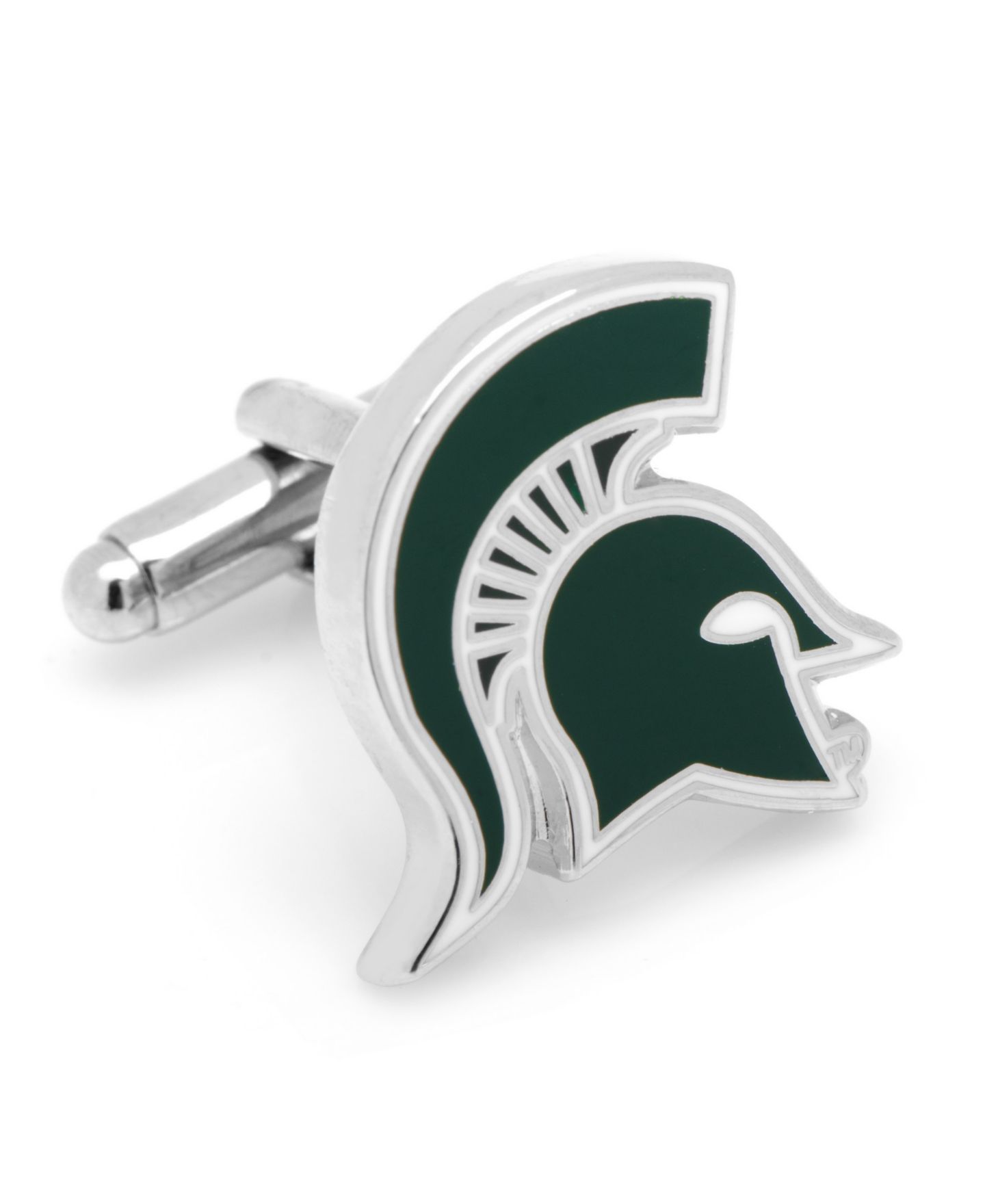 Мужские запонки Cufflinks Inc. Michigan State Spartans Cufflinks — фото 1