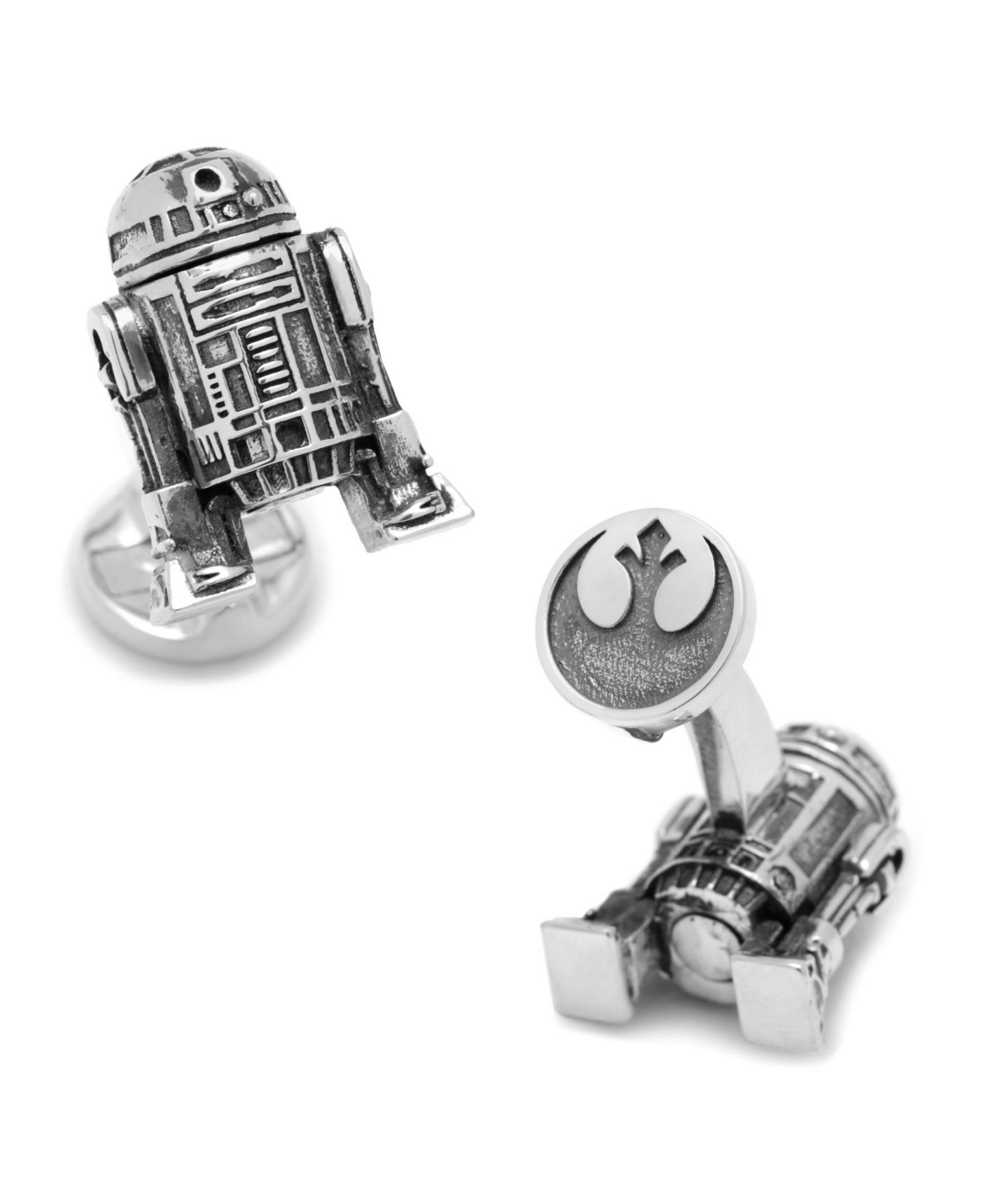 Мужские запонки Cufflinks Inc. 3D R2D2 Cufflinks — фото 1