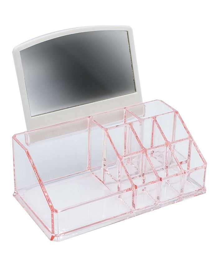 Sorbus Makeup Organizer with Mirror 10 Slots Macy's