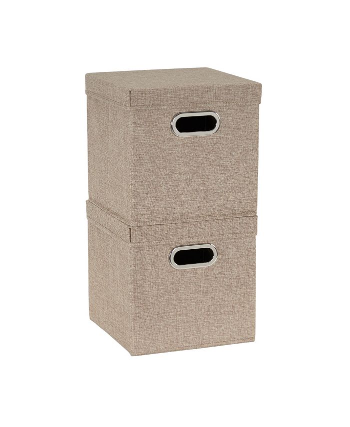 Household Essentials - 2-Pc. Caf&eacute; Storage Box Set