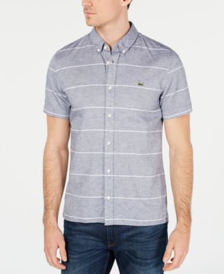 lacoste mens linen shirts