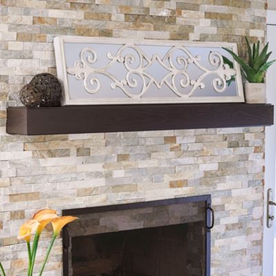 Framed Decorative Scroll Wall Mirror