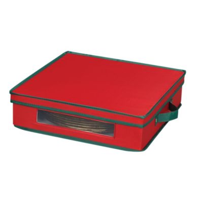 Holiday China Charger Plate Storage Box