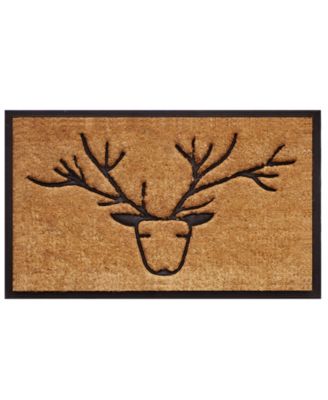 Home & More - Deer 18" x 30" Coir/Rubber Doormat