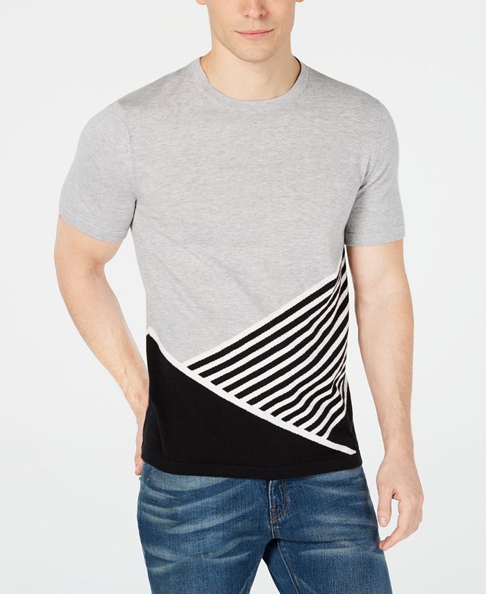 Michael Kors Men's Geo-Print T-Shirt & Reviews - Casual Button-Down ...