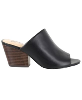 Bella Vita Women's Kathy Mule Sandal – Comfortable Block Heel Slide With Padded Insole 2 thumbnail image