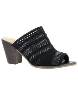Bella Vita - Koraline Block Heel Slide Sandals