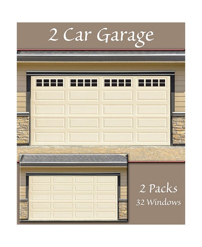 Household Essentials Garage Window Magnets, Garage Accents 32 Pack ...