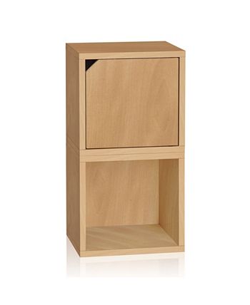 Way Basics Eco Stackable Connect Open Storage Cube and Cubby Organizer ...