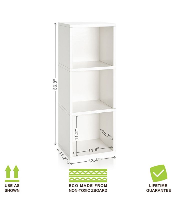Way Basics Eco Friendly Wynwood 3-Cube Organizer - Macy's