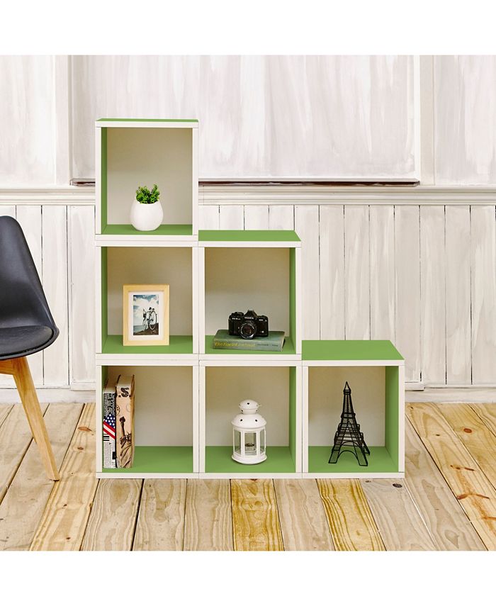 Way Basics Eco Stackable Storage Cube Plus and Cubby Organizer