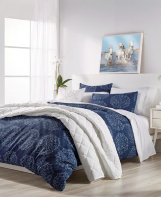 Microsculpt - Painted Medallion Full/Queen Duvet Set