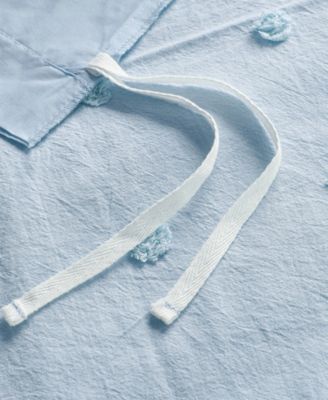 Brooklyn Jacquard Cotton 7-Pc. Duvet Cover Set, Full/Queen