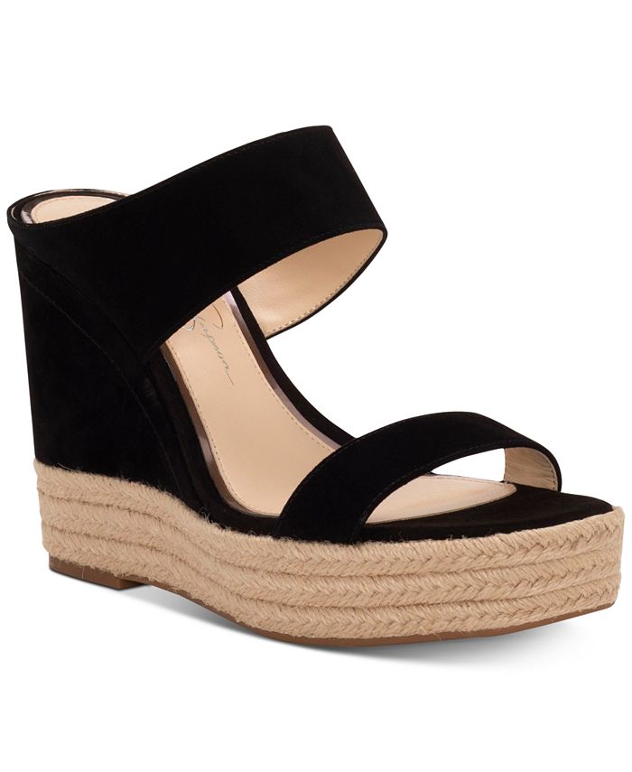 Jessica Simpson Siera Wedge Sandals - Macy's