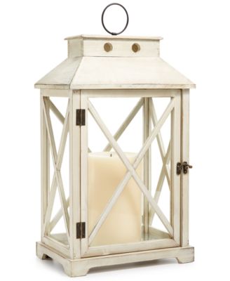 Martha Stewart Collection - Dolce Vita 22" Wooden Lantern
