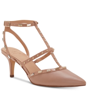 Inc International Concepts Inc Carma Pointed Toe Studded Kitten Heel Pumps Created For Macy S Women S Shoes From Macys Com Daily Mail