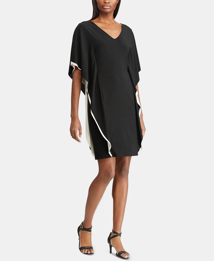 Lara Ruffled Shift Dress, Dots