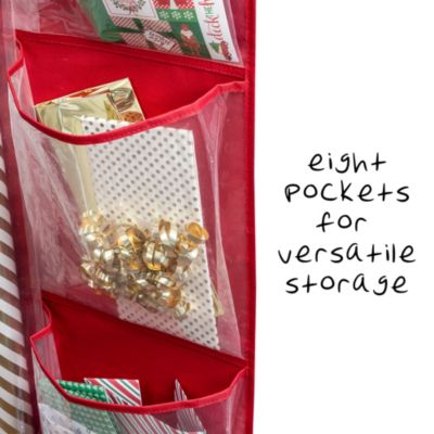 Honey Can Do Over-The-Door Wrapping Paper Organizer