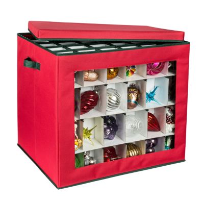 Honey Can Do - 120-Count Ornament Storage Container