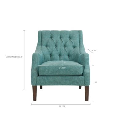 Qwen 33.5" High Button Tufted Accent Chair