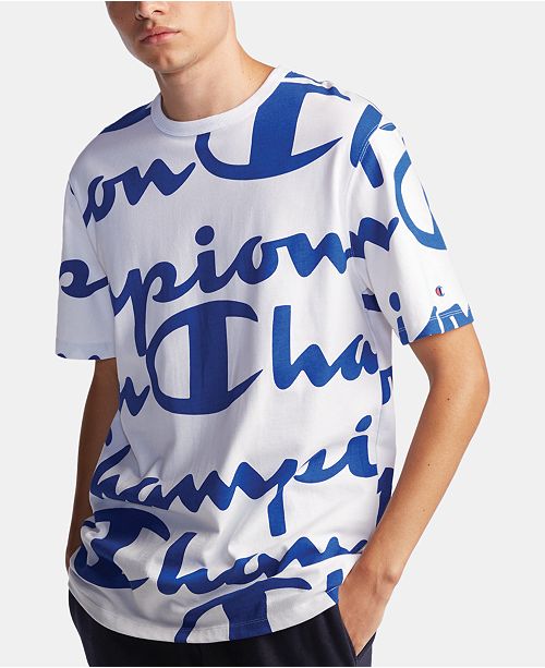Champion Men S C Life Big Script T Shirt Reviews T Shirts