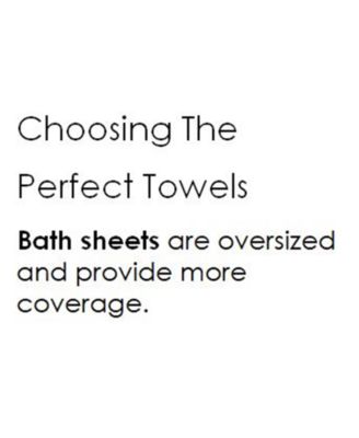 Ultimate MicroCotton&reg; Bath Sheet, 33" x 70", Exclusively at Macy’s